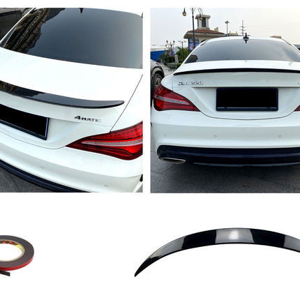 Blanksvart Spoilerläpp Mercedes CLA C117