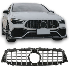 AMG-look Grill GT Mercedes-Benz CLA C118 2019-2023 - Chrome (2)