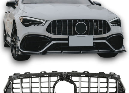 AMG-look Grill GT Mercedes-Benz CLA C118 2019-2023 - Chrome (2)