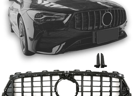 AMG-look Grill GT Mercedes-Benz CLA C118 2019-2023 - Svart (2)