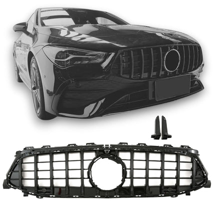 AMG-look Grill GT Mercedes-Benz CLA C118 2019-2023 - Svart (2)