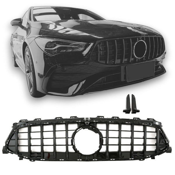 AMG-look Grill GT Mercedes-Benz CLA C118 2019-2023 - Svart (2)