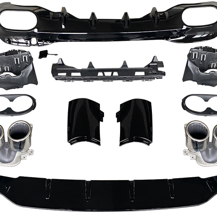 Chrome Diffuser Mercedes CLA C118