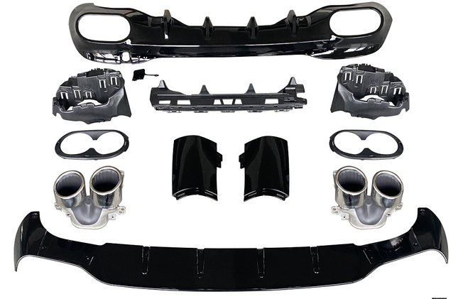 Chrome Diffuser Mercedes CLA C118