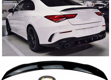 Blanksvart Takluckspoiler Mercedes CLA C118 2019+