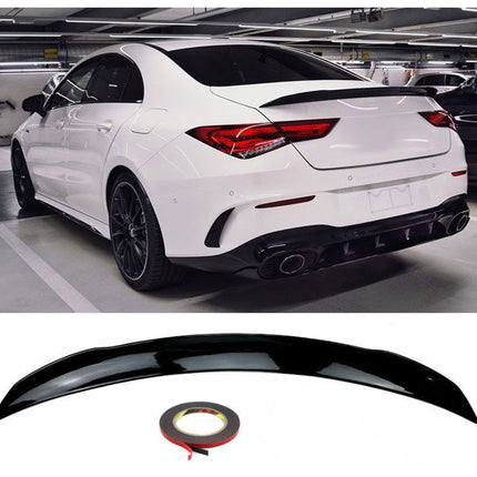 Blanksvart Takluckspoiler Mercedes CLA C118 2019+