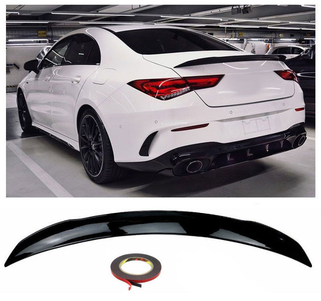 Blanksvart Takluckspoiler Mercedes CLA C118 2019+