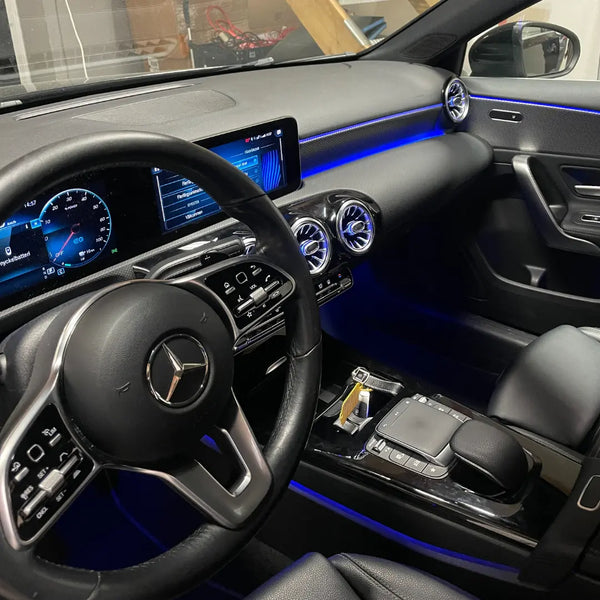 Ambient Light Mercedes CLA C118/X118 64-färger (Inkl. Montering)