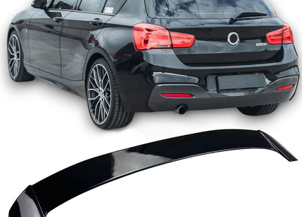 Glossy Blanksvart Spoiler BMW 1-serie F20/F21 2011-2018