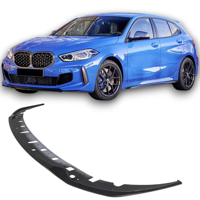 Frontsplitter i blanksvart för BMW 1-serie F40