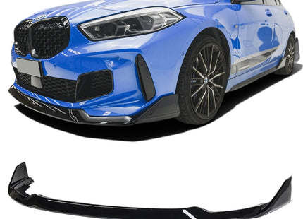 Frontsplitter V.2 i blanksvart för BMW 1-serie F40