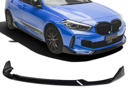 Frontsplitter V.2 i blanksvart för BMW 1-serie F40