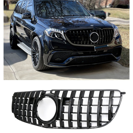 AMG-look Grill GT Mercedes-Benz GLS X166 2016-2019 - Svart