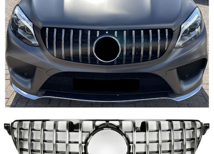 AMG-look Grill GT Mercedes-Benz GLE W166 2015-2015 - Chrome