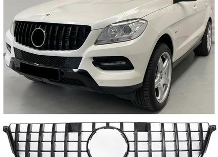 AMG-look Grill GT Mercedes-Benz GLE W166 2015-2015 - Svart (2)