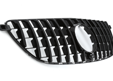 Grill Panamericana GT med AMG-emblem i svart för Mercedes GLE W166/C292 63 AMG