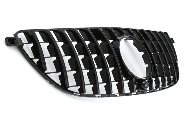Blanksvart GT Grill Mercedes-Benz GLE W166 / C292 2015-2019 (Enbart 63 AMG)