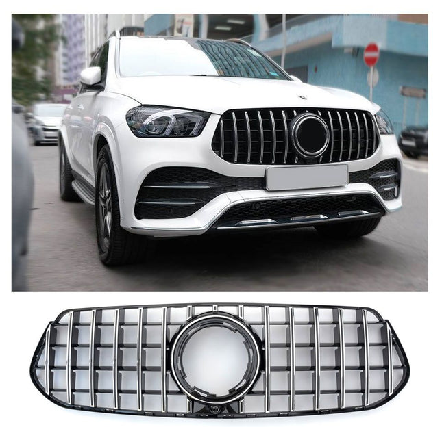 Chrome AMG-look Grill GT Mercedes-Benz GLE V167 2019-2023 (AMG-Line)