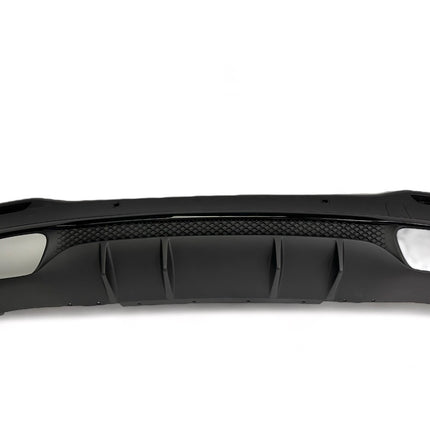 Glossy Blanksvart Diffuser Mercedes GLE W167 SUV