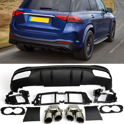 Chrome Diffuser Mercedes GLE W167 SUV