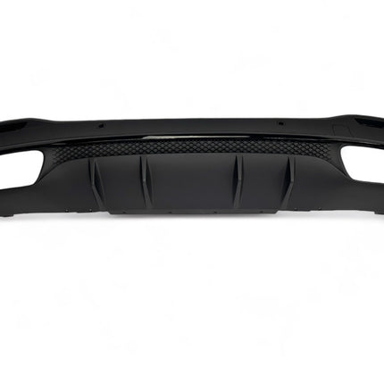 Glossy Blanksvart Diffuser Mercedes GLE W167 SUV