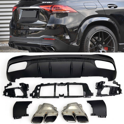 Chrome Diffuser Mercedes GLE W167 SUV