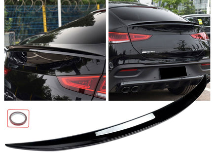 Blanksvart Spoilerläpp Mercedes GLE C167 Coupé 2019+