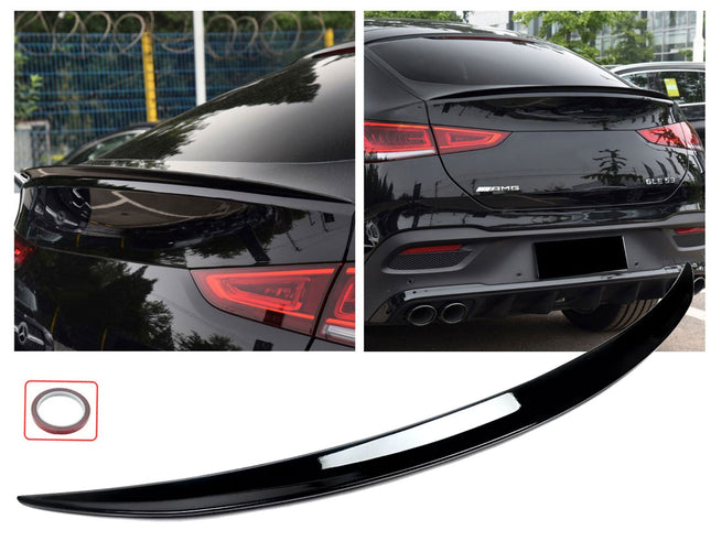 Blanksvart Spoilerläpp Mercedes GLE C167 Coupé 2019+