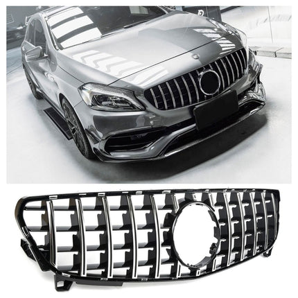 Chrome GT Grill Mercedes-Benz A-Klass W176 2015-2018