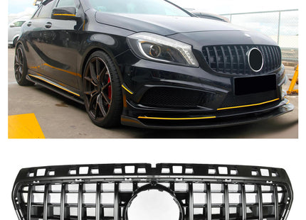 Grill Mercedes-Benz A-Klass W176 2015-2018 - Svart