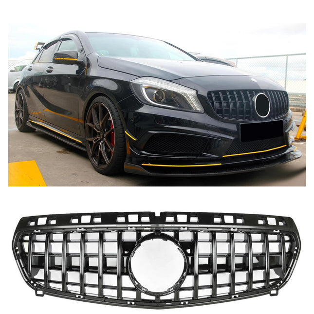 Grill Mercedes-Benz A-Klass W176 2015-2018 - Svart