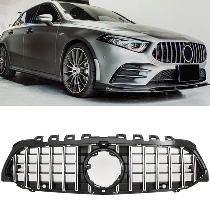 AMG-look Grill GT Mercedes-Benz A-Klass W177 2022- - Chrome