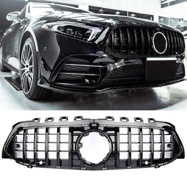 AMG-look Grill GT Mercedes-Benz A-Klass W177 2022- - Svart