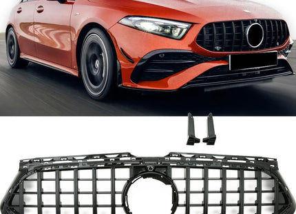 AMG-look Grill GT Mercedes-Benz A-Klass W177 2022- - Svart (2)