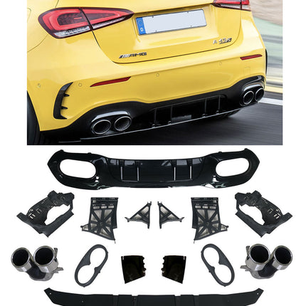 Chrome Diffuser Mercedes A-Klass W177