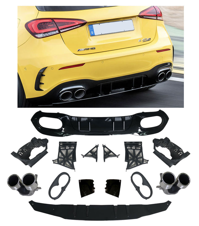 Chrome Diffuser Mercedes A-Klass W177