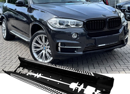 Fotsteg i aluminium med halkskydd för BMW X5 F15