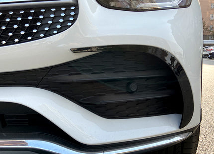 Frontflaps i svart för Mercedes GLC X253/C253 Facelift