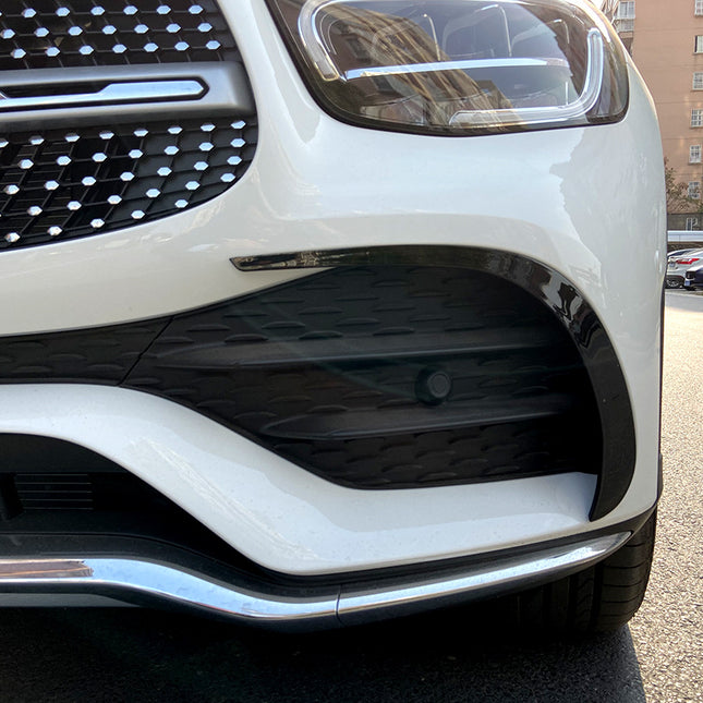 Frontflaps i svart för Mercedes GLC X253/C253 Facelift