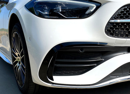 Frontflaps i blanksvart för Mercedes C-Klass W206/S206