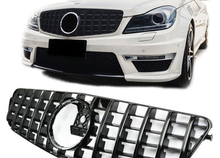 AMG-look Grill GT Mercedes-Benz C-Klass W204 2007-2014 - Svart