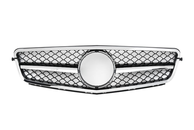 Grill i krom för Mercedes C-Klass W204/C204