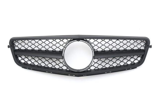 Grill i svart för Mercedes C-Klass W204/S204