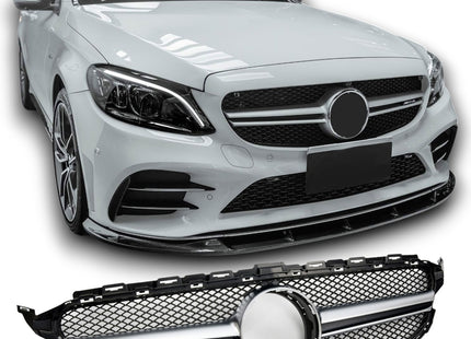 Grill Mercedes-Benz C-Klass W205 2014-2018 - Svart