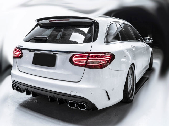 Chrome Diffuser Mercedes C-Klass W205
