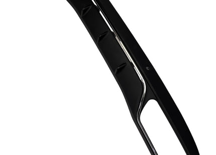 Glossy Blanksvart Diffuser Mercedes C-Klass W205 (C63-look)