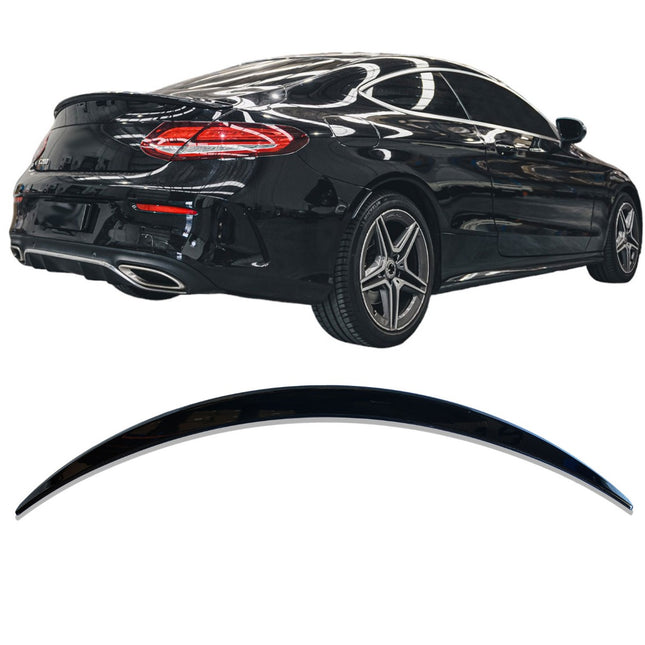 Blanksvart Takluckspoiler Mercedes C-Klass C205 Coupé