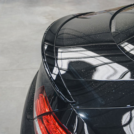 Blanksvart Takluckspoiler Mercedes C-Klass C205 Coupé - bild 2