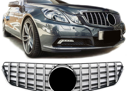 Grill Panamericana GT i krom med Mercedesstjärna för Mercedes E-Klass C207/A207 (före facelift)