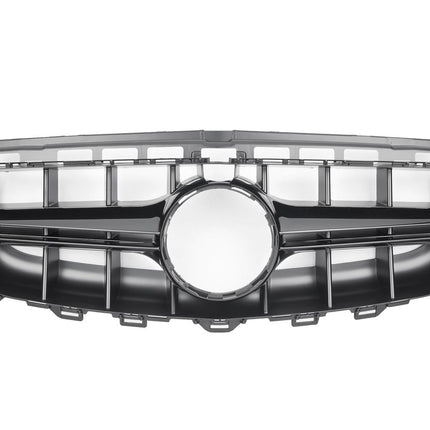 Blanksvart Sportgrill Mercedes E-Klass W213 2016-2020 (AMG-Line/Avantgarde)